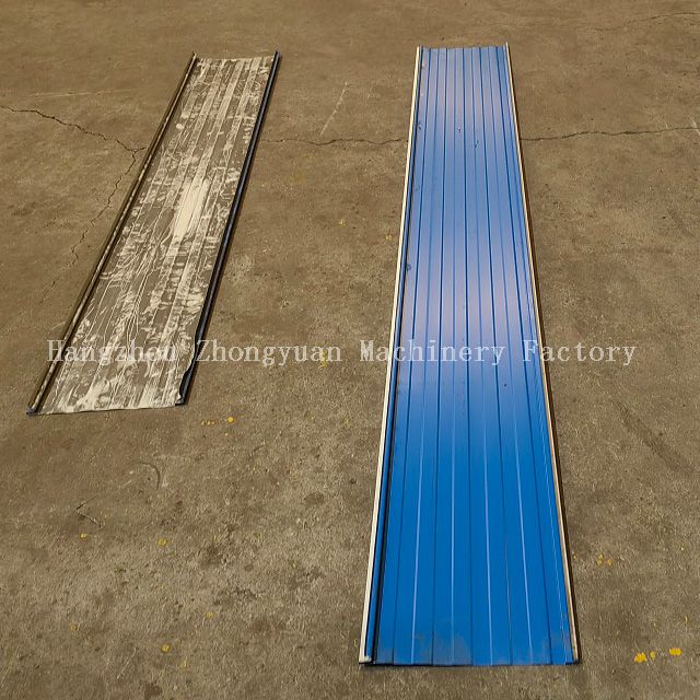 Línea de producción de perfiles de bobina PPGI de 0,3 mm -0,8 mm de espesor