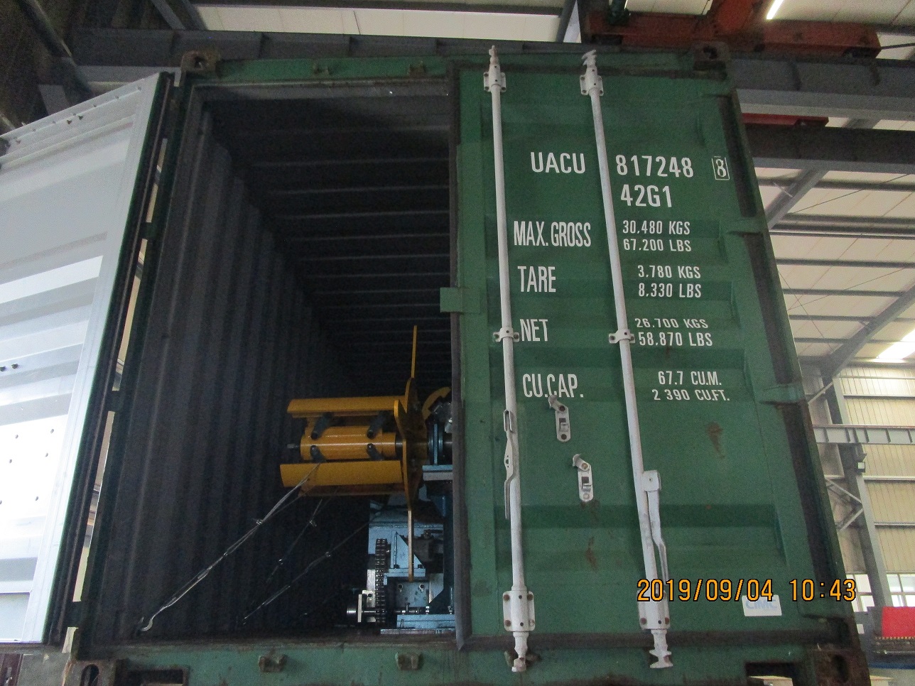 L&iacute;nea de longitud de corte de bobina de acero zhongyuan