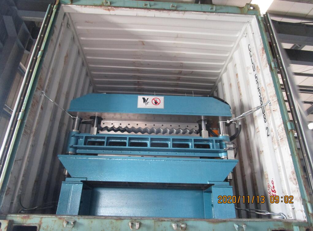 M&aacute;quina formadora de rollos de doble capa Zhongyuan