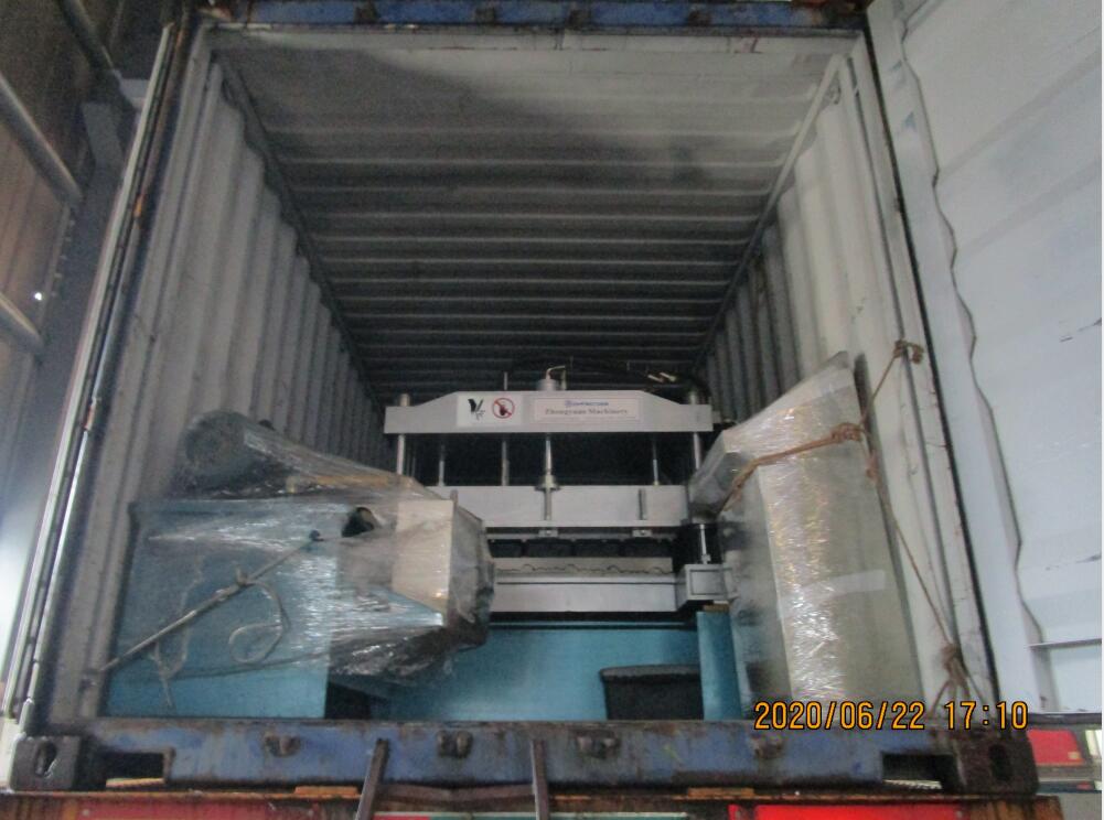 Máquinas perfiladoras de metal de tres contenedores a Filipinas el 6 de julio de 2020