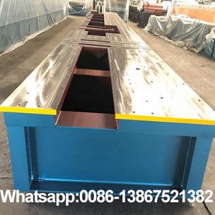 marco de la m&aacute;quina perfiladora de correas