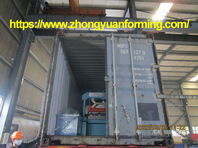 M&aacute;quina formadora de rollos de paneles de pared zhongyuan