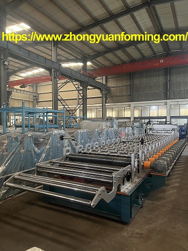 M&aacute;quina para fabricar rollos de tejas zhongyuan