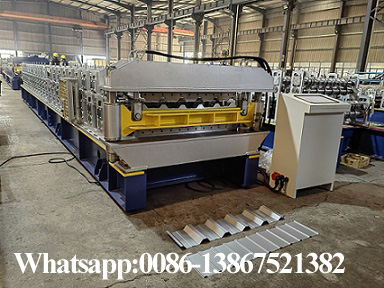 M&aacute;quina perfiladora de l&aacute;minas para techos de doble capa Zhongyuan