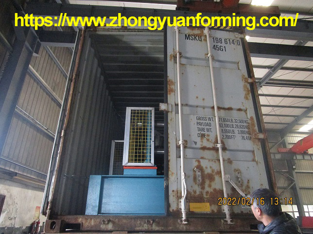 formador de rodillos de correa zhongyuan