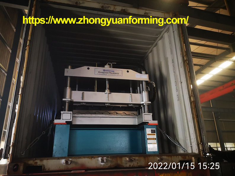 M&aacute;quina formadora de rollos de tejas zhongyuan metrocopo