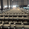 Máquina formadora de rollos para techos de metal con corte eléctrico