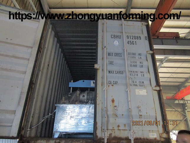 m&aacute;quina formadora de tejas zhongyuan