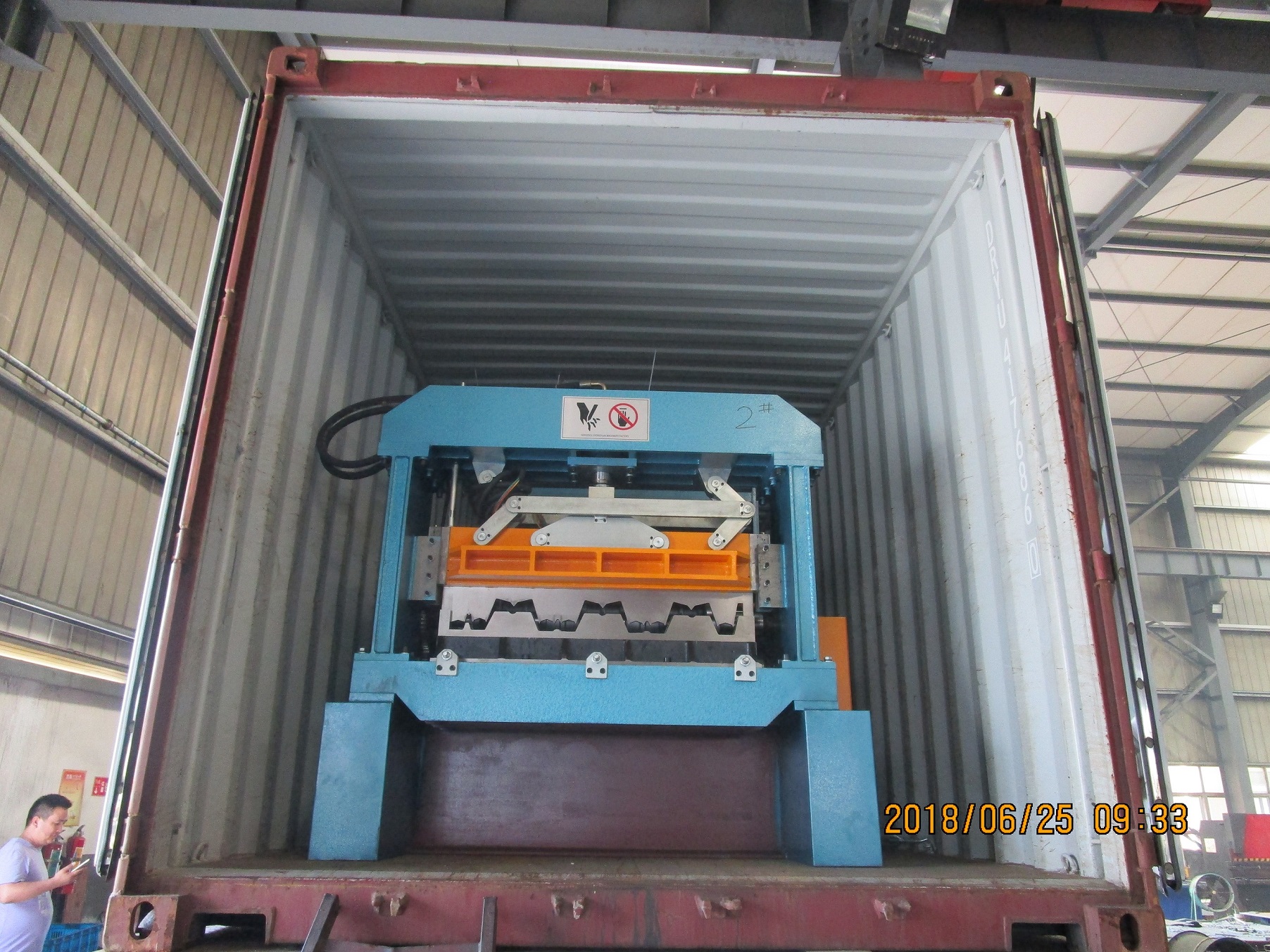 M&aacute;quina formadora de terrazas zhongyuan