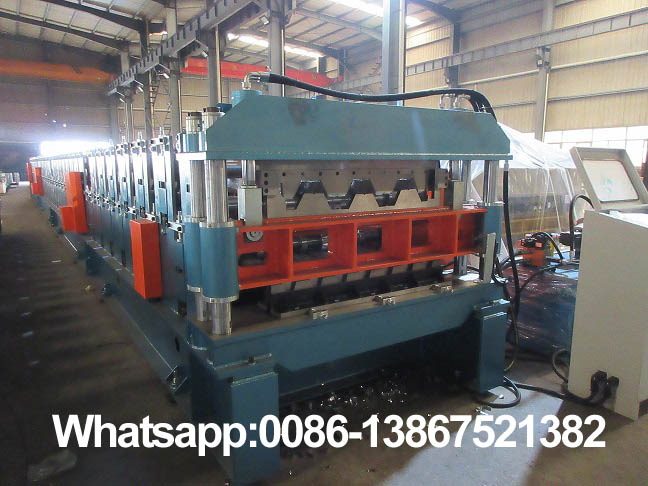 M&aacute;quina perfiladora de techos de doble capa Zhongyuan