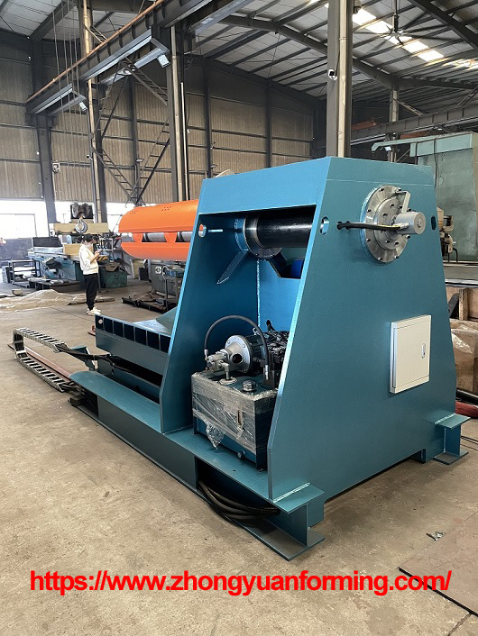 Desenrollador hidr&aacute;ulico zhongyuan con bobina car3