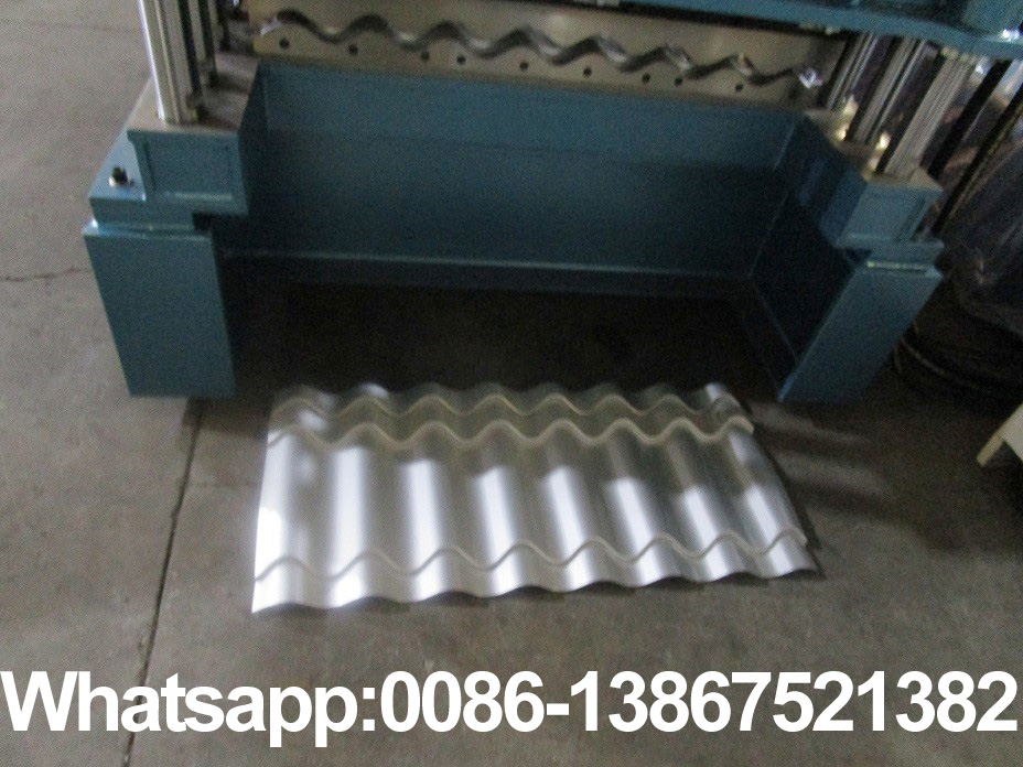 M&aacute;quina perfiladora de paneles de tejas Zhongyuan