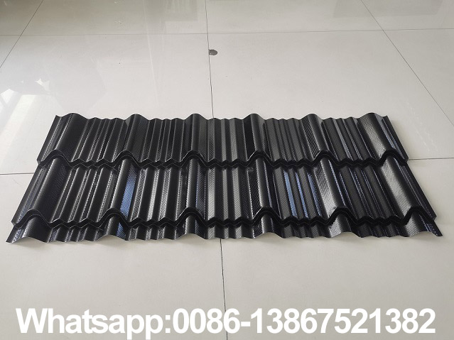 M&aacute;quina perfiladora de tejas escalonadas para techos Zhongyuan