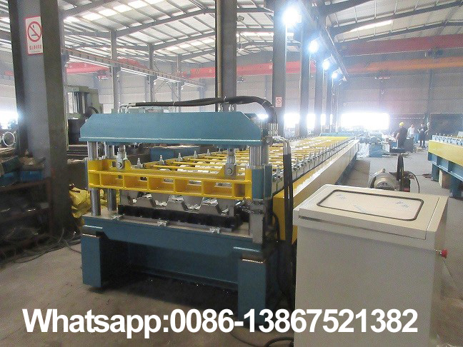 M&aacute;quina formadora de rollos de plataforma de acero Zhongyuan