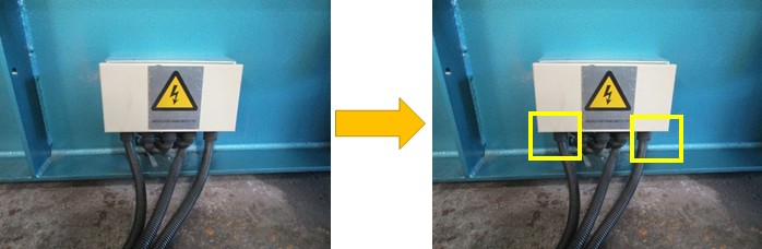 Aquí puedes encontrar dos tubos.